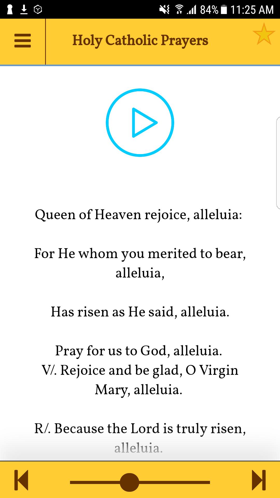 Catholic Prayers with Audio (Prayers in MP3)