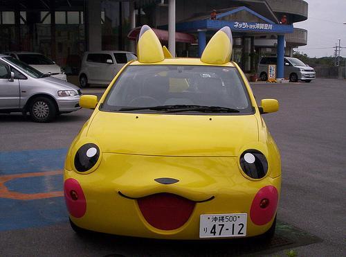 Car Modified for Pokemon