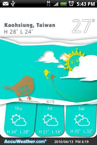 9s-Weather Theme+(PaperCut)