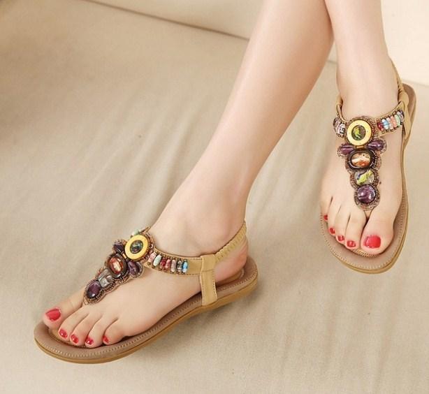 Flats Sandals Design and Ideas