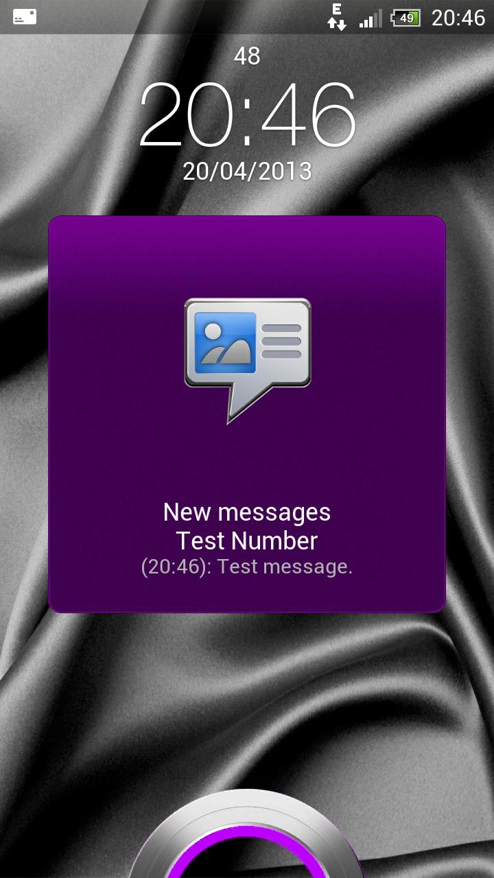 Luxurious Purple-Sense 4+ Skin