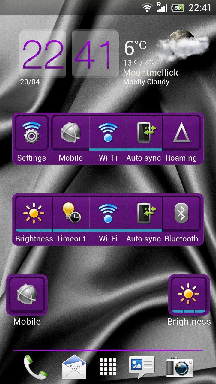 Luxurious Purple-Sense 4+ Skin