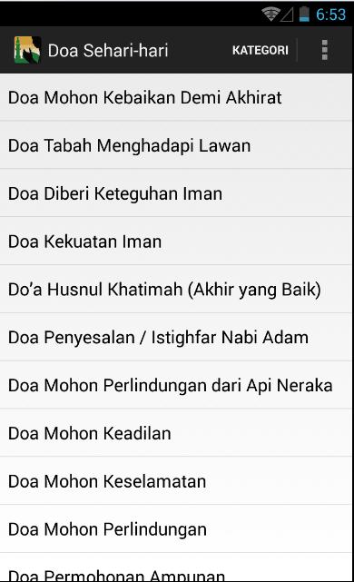 Kumpulan Doa Harian Lengkap