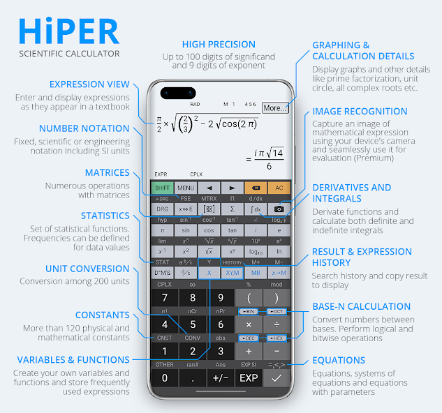 HiPER Scientific Calculator