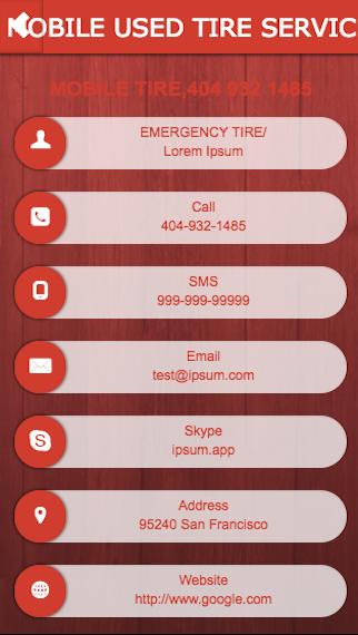 MOBILE USED TIRE SERVICE