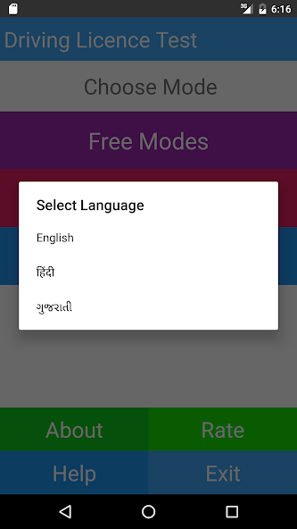 Driving Licence Test