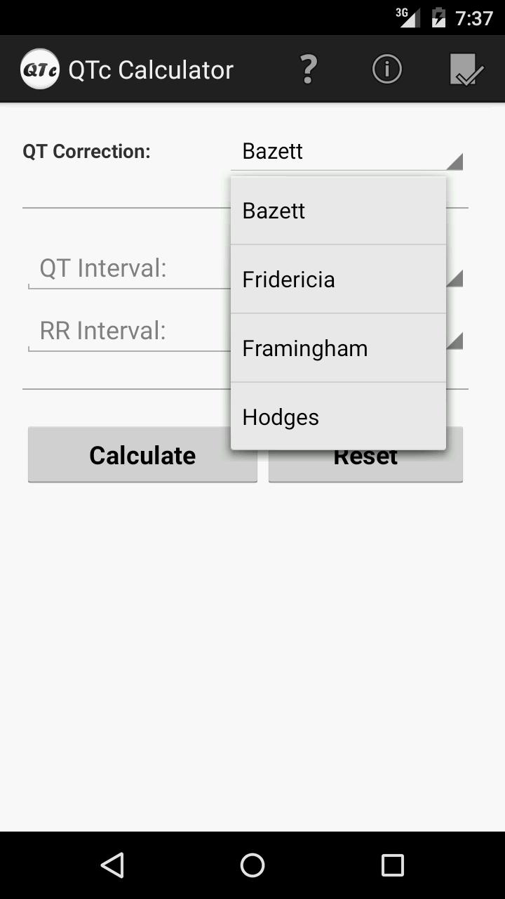 QTc Calculator