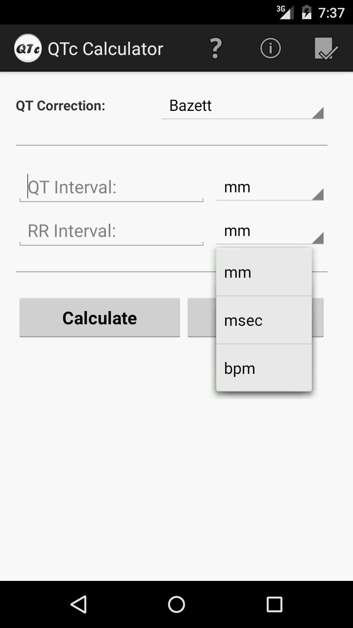 QTc Calculator