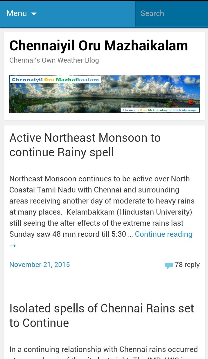 COMK - Chennai Rains