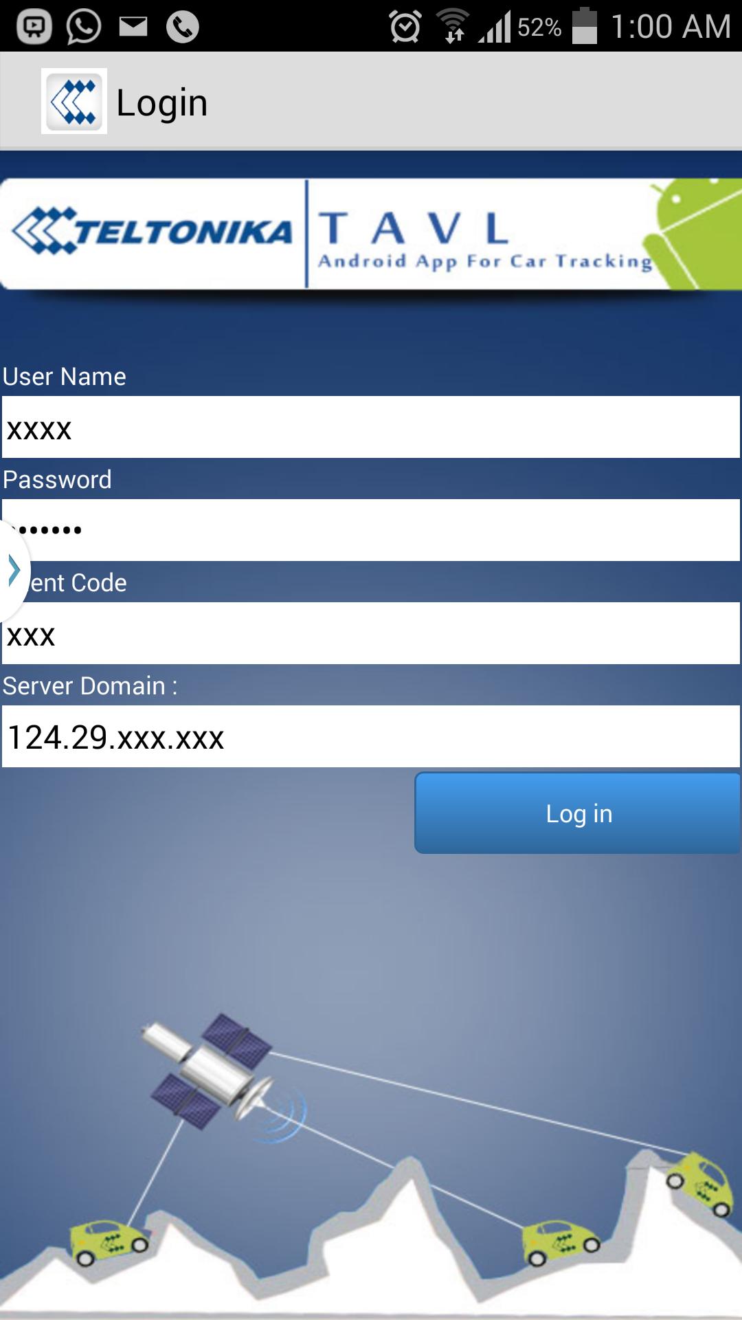Teltonika TAVL Mobile App
