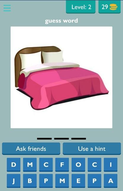 3 Letters Guess the Word