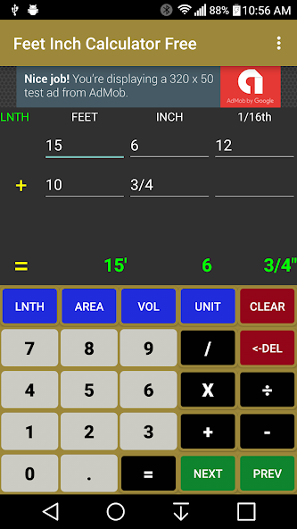 Feet Inch Calculator Free