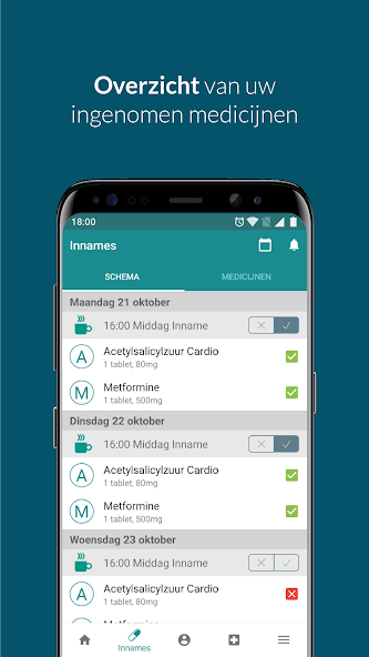 Medicijn wekker & pil herinner