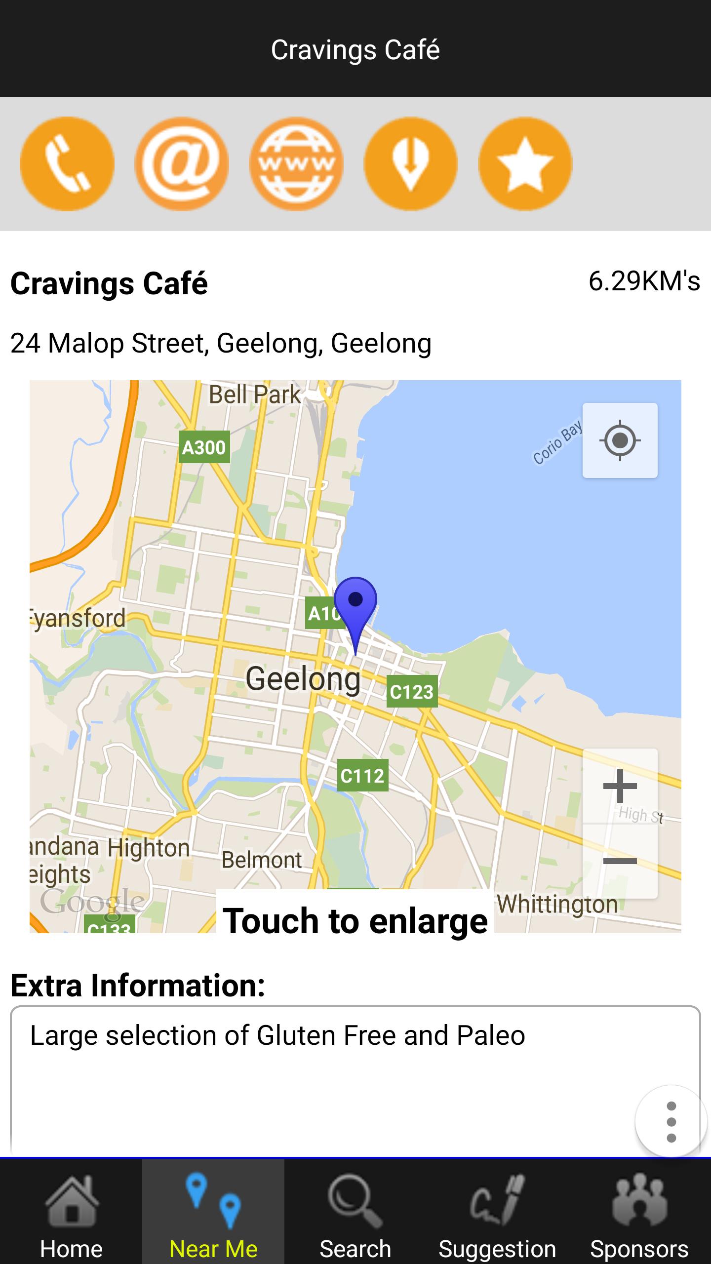 Gluten Free Eating Out Lite