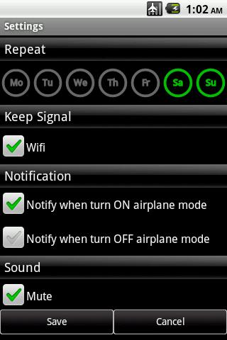Airplane Mode Timer