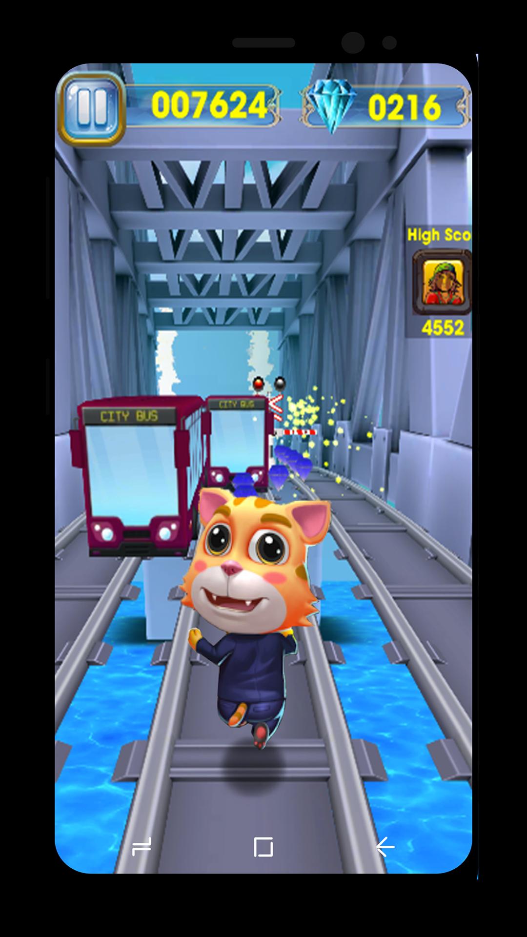 Cat Runner-Online Rush Subway Sonic Talking Pet