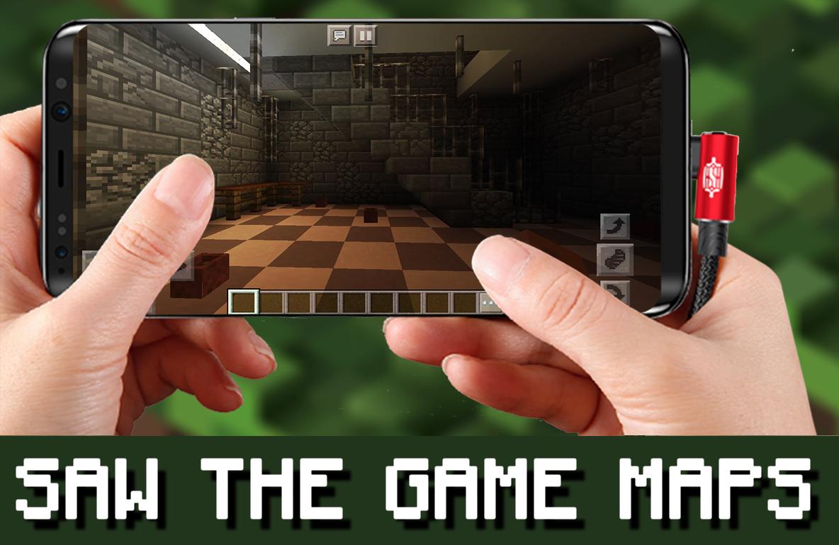 Saw The Game Map for MCPE