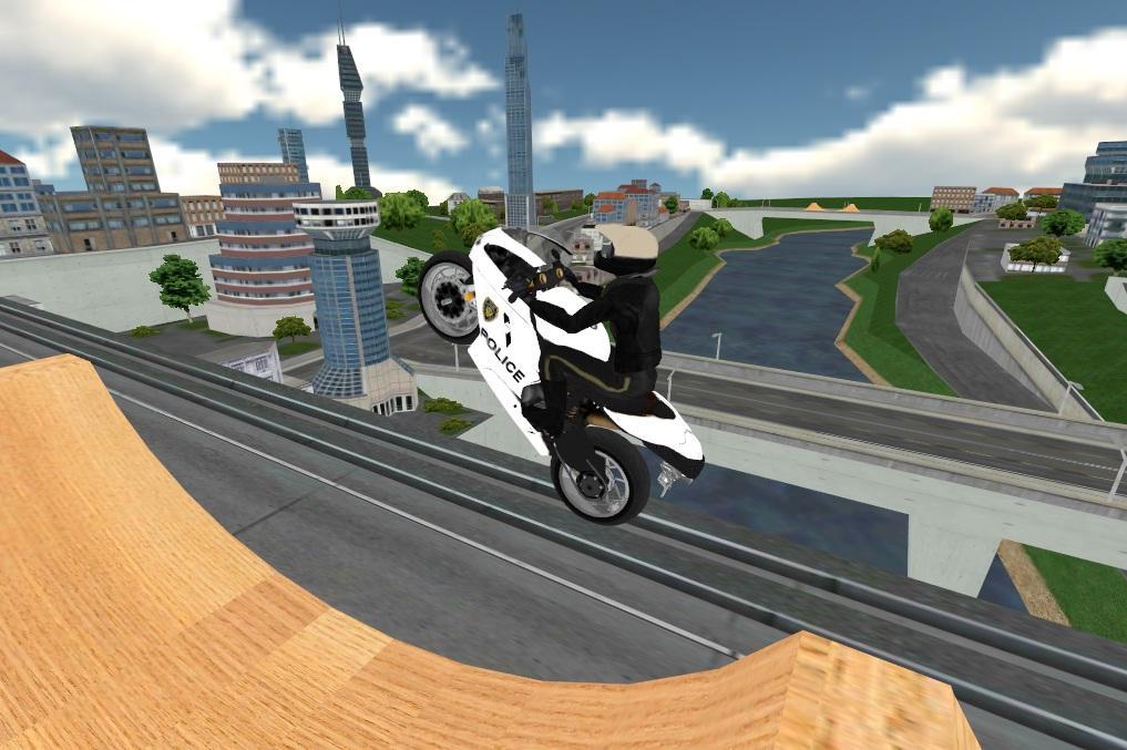 Police Moto Bike Simulator 3D