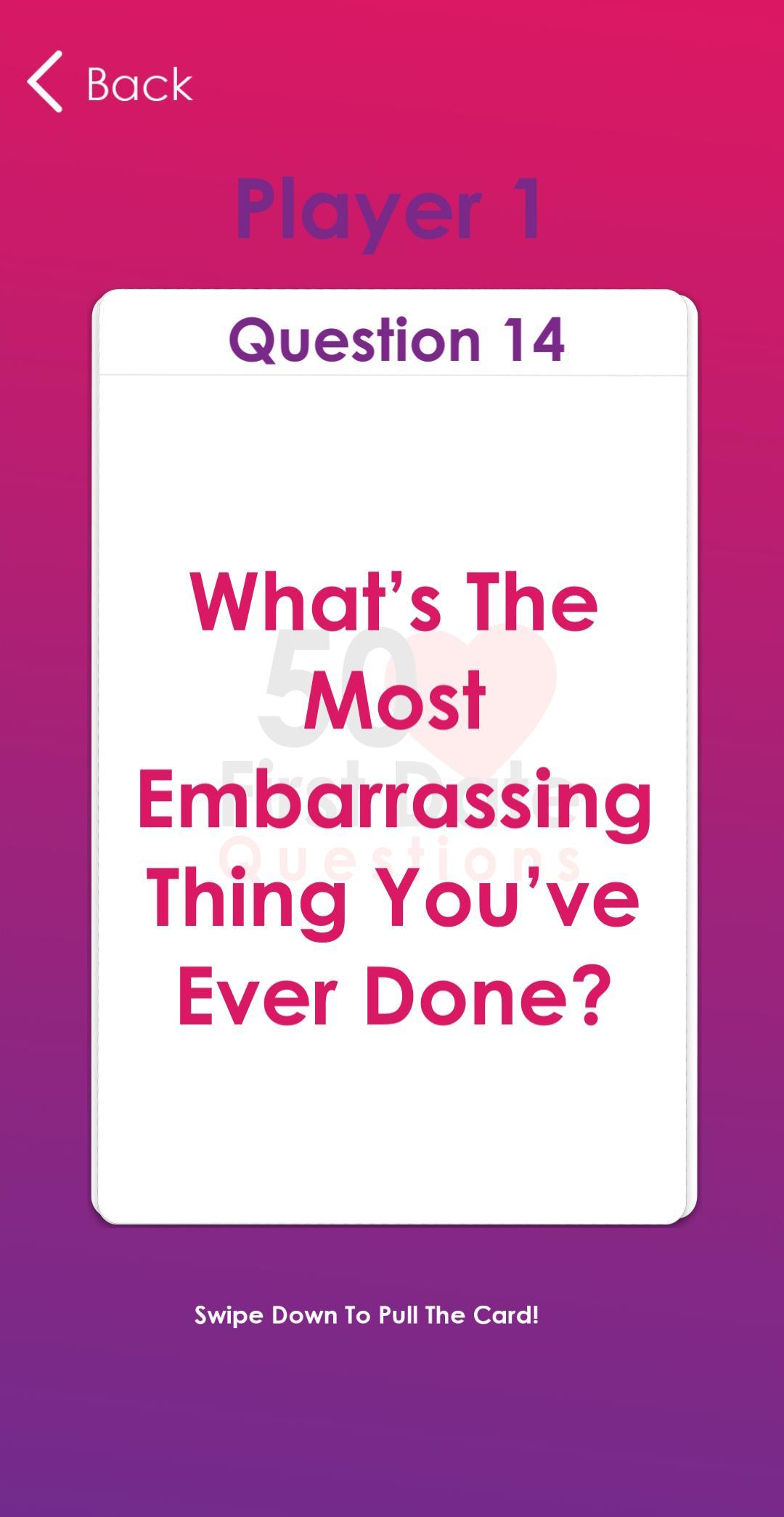 50 First Date Questions