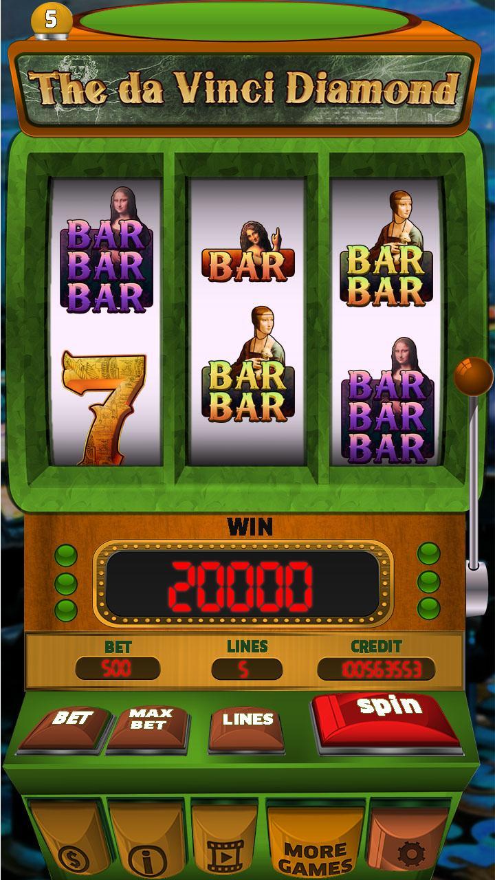 The da Vinci Diamond Slot Game