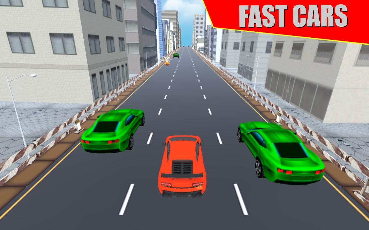Highway Car Traffic Race - 3D