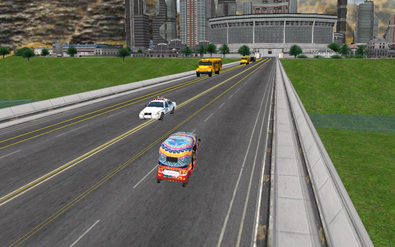 Asian Tuk Tuk Rickshaw Driver