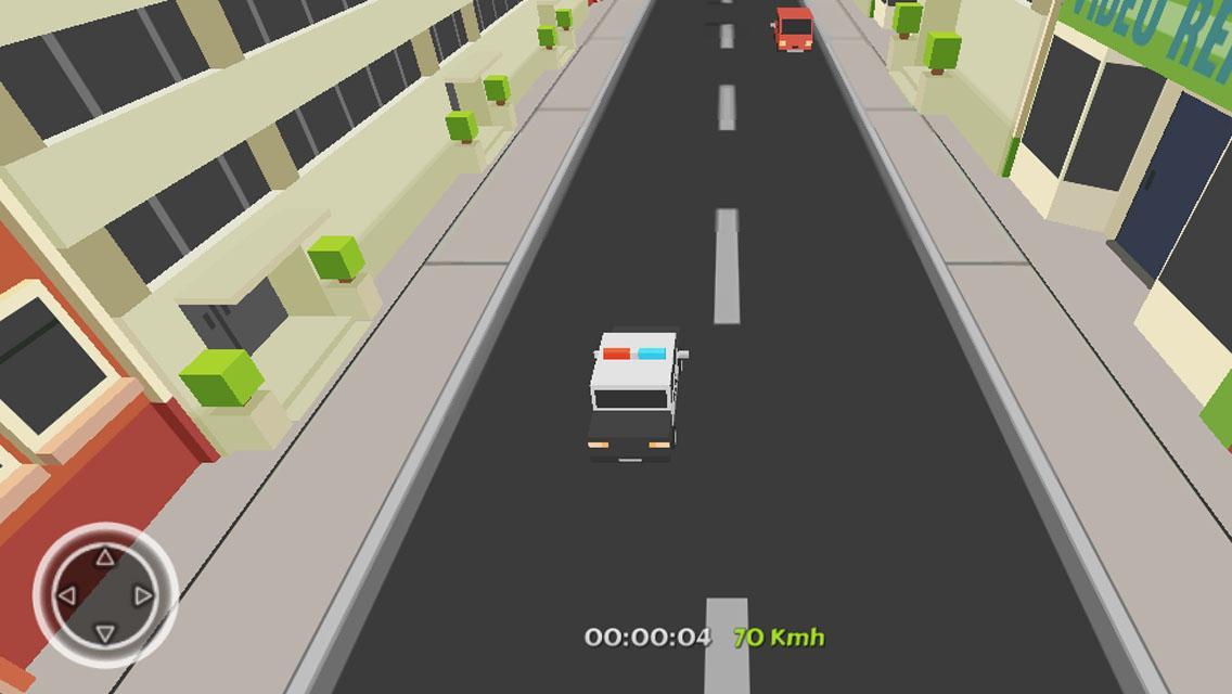 Crazy Cop Traffic Racer 3D