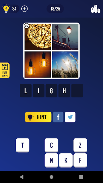 4 Pics 1 Word Quiz - 2024