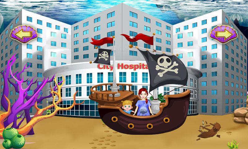 Mermaid Newborn Feeding