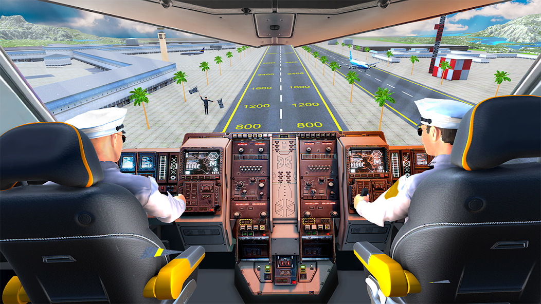 Airplane Flight Sim Pilot Game