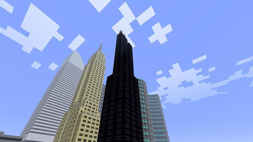 Skyscraper Ideas - Minecraft