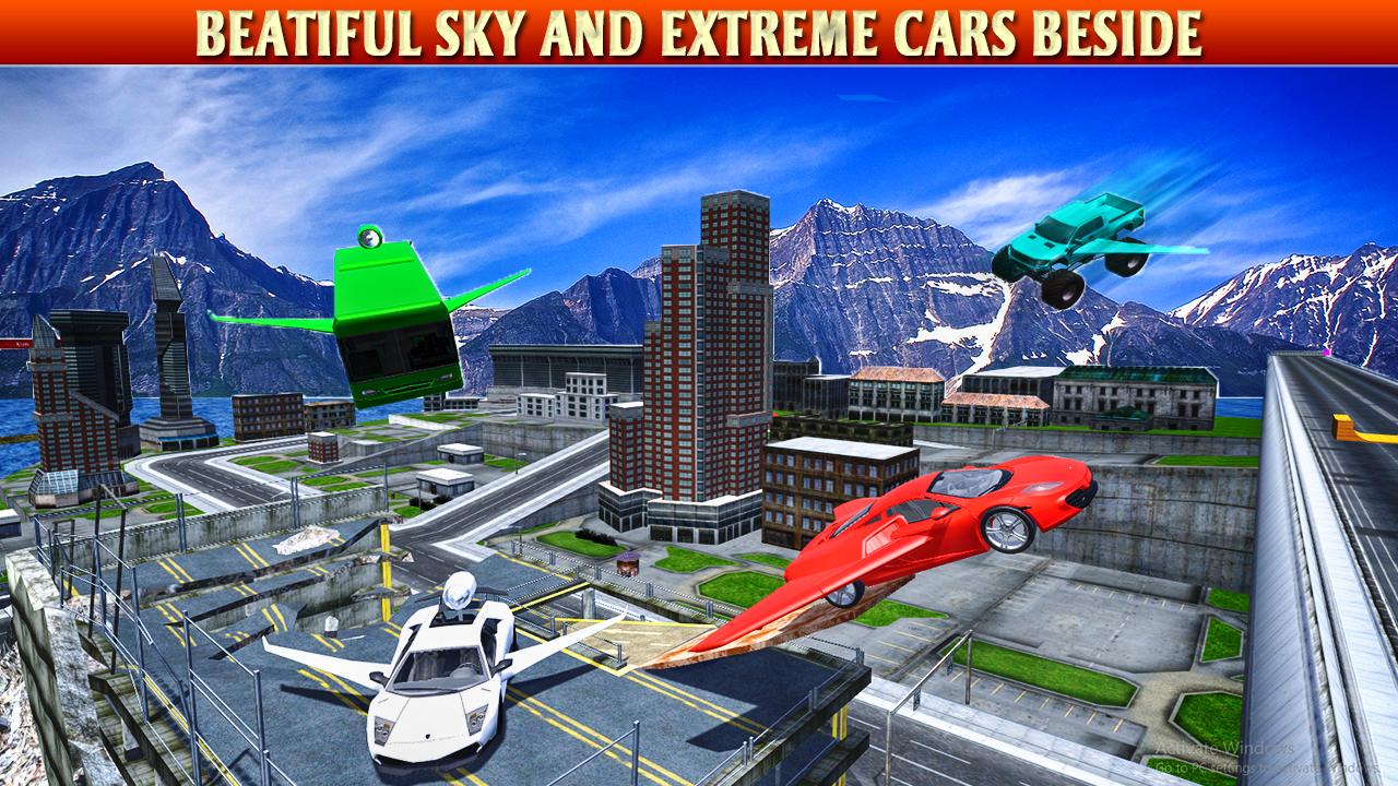 Futuristic Flying Bus Shooting