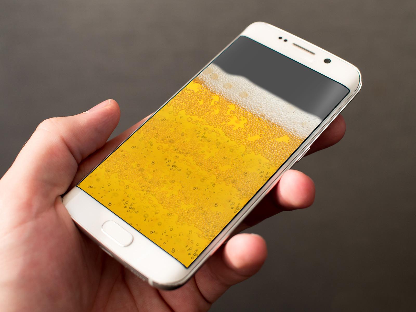 Beer - Juice Drinking