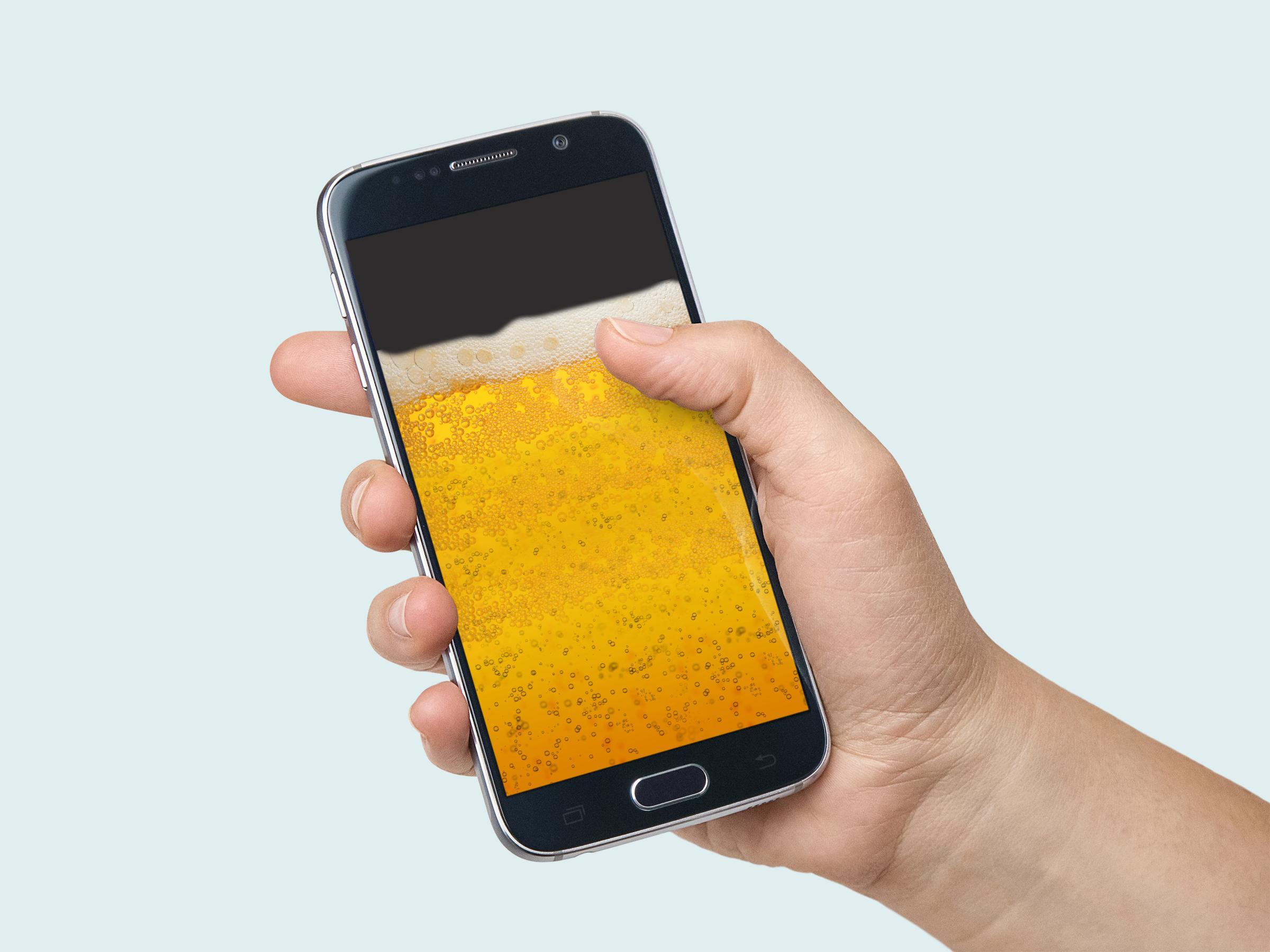 Beer - Juice Drinking