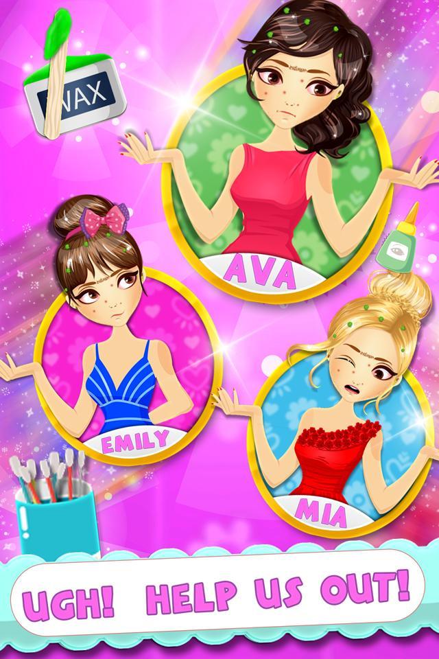 Hairy Face Makeover Salon