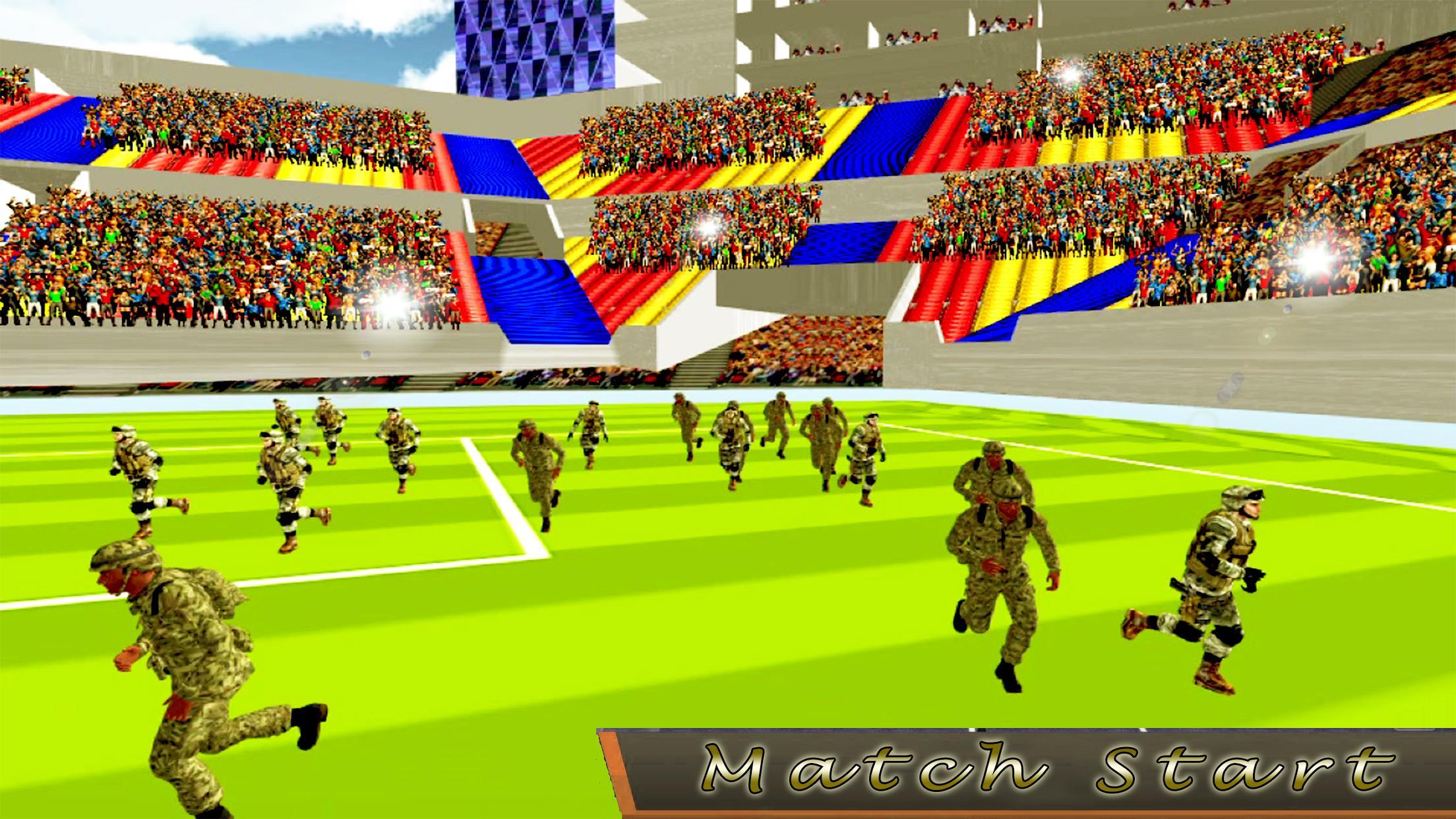 Commando Army Football Match