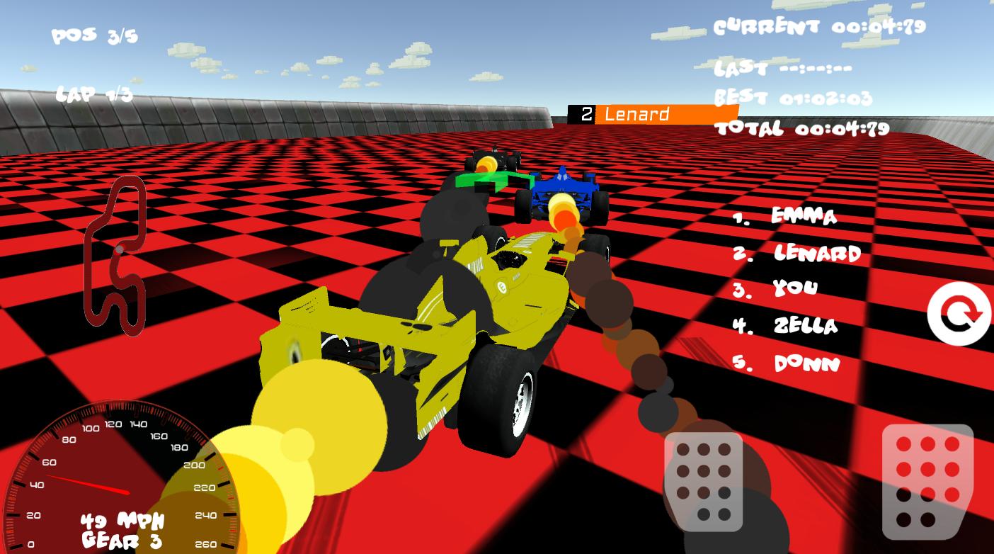 Free Cartoon Formula Racing 3D