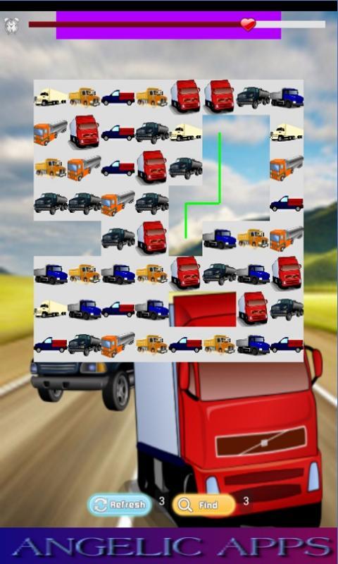 Trucks Match Race Game - Free