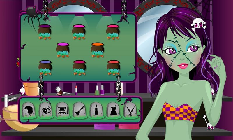 Monster Zombie Girl Dressup