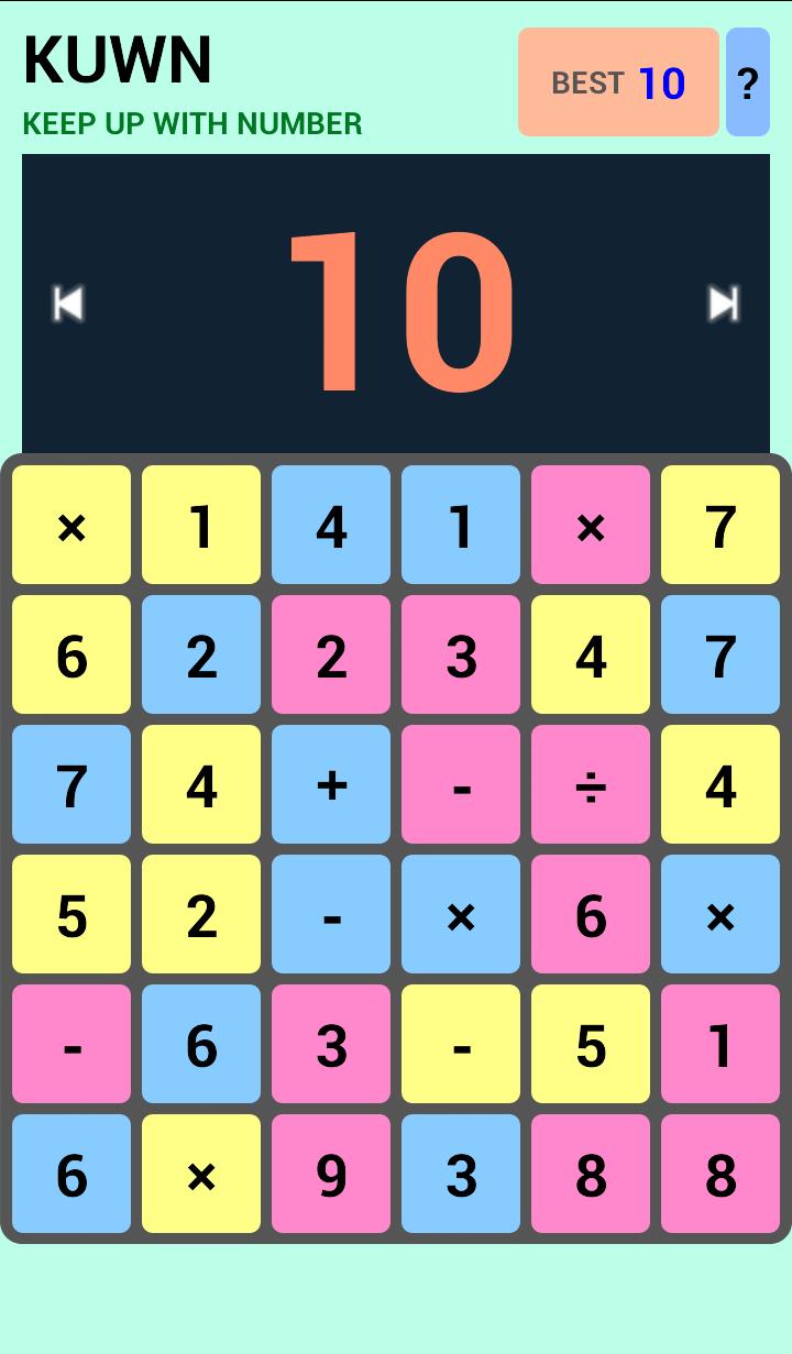 KUWN - Keep Up With Number