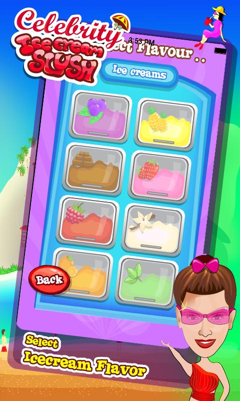 Celebrity Ice Cream Slush