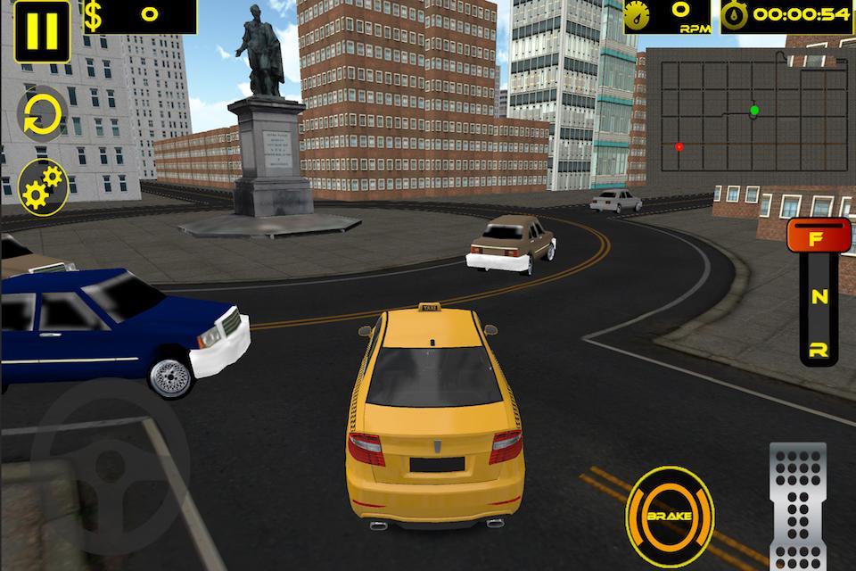 Super Furious Taxi Driving 3D