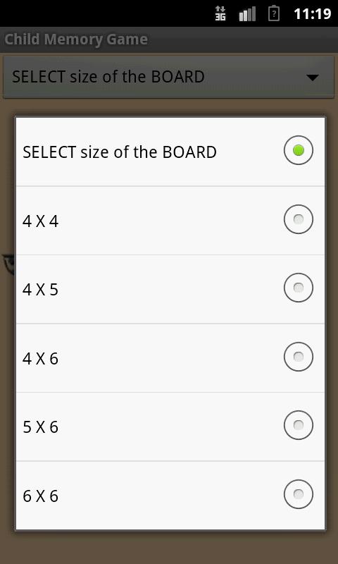 Child Memory Game Bangla