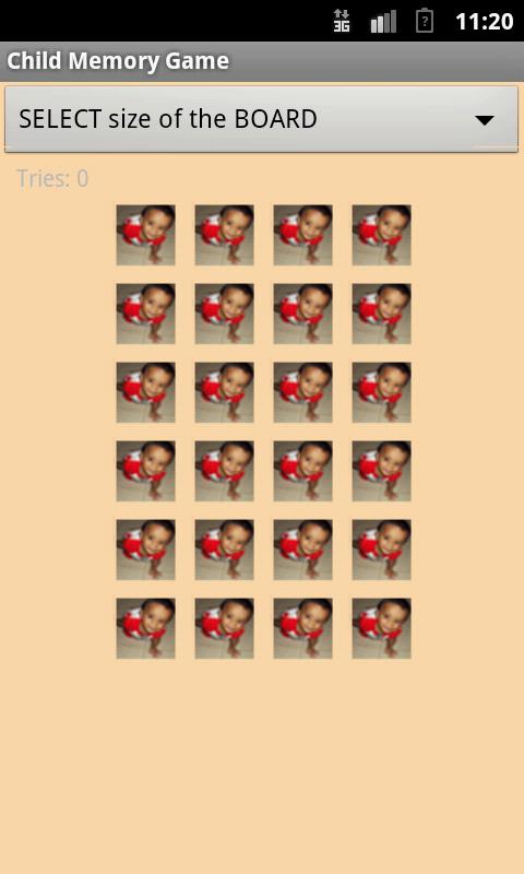 Child Memory Game Bangla