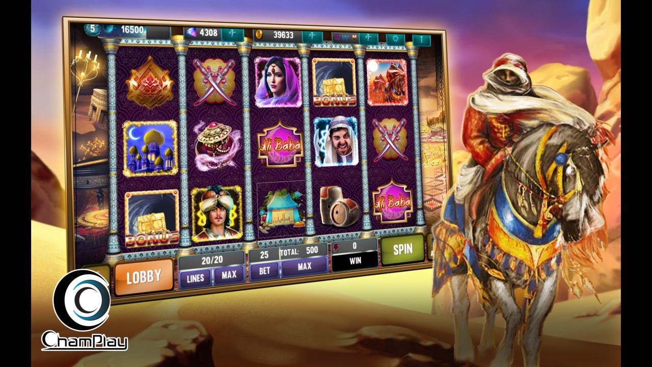 Free Slots: Alibaba's cave