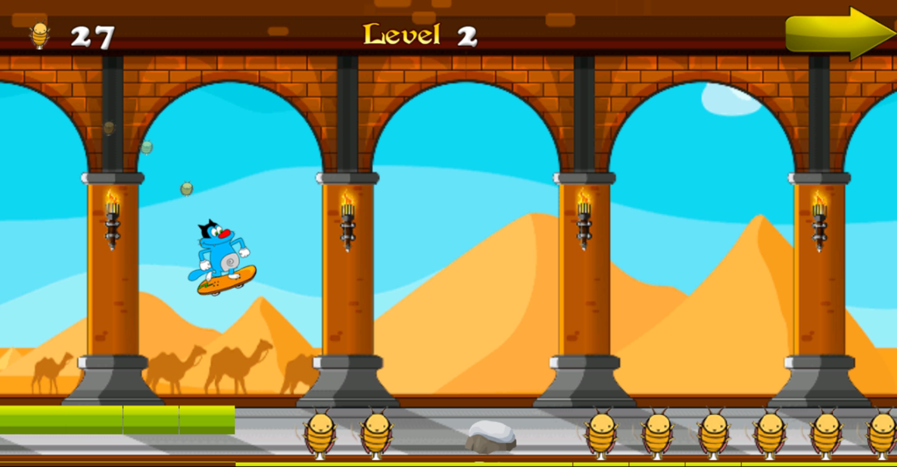 Oggy Action Skater 2016