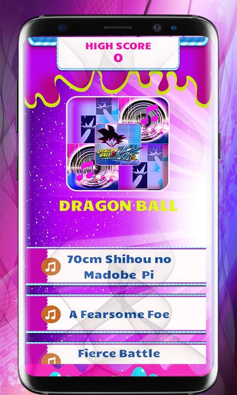 DRAGON Ball Piano tiles