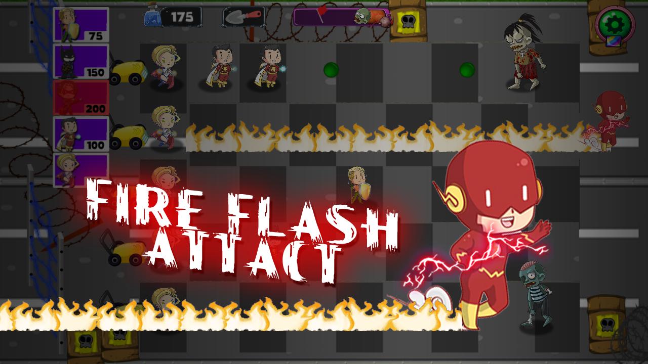 Super Heroes vs Zombies