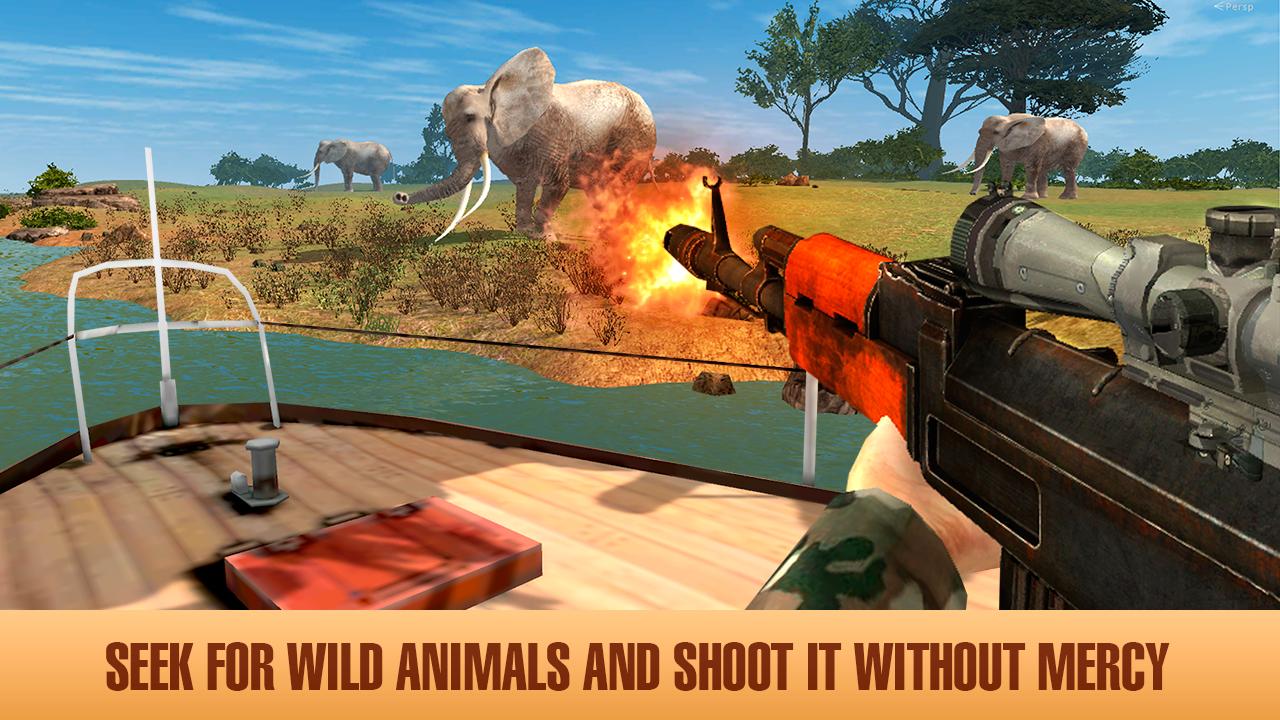 Boat Safari Hunting Simulator