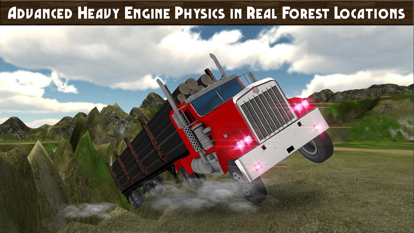 Logging Truck Timber Simulator
